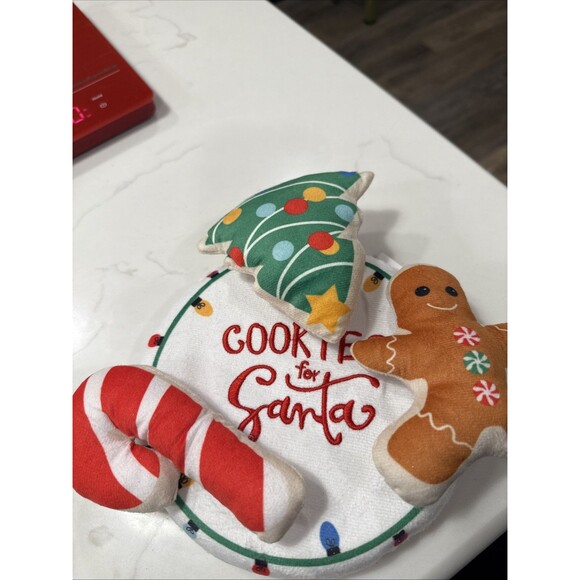 Holiday Style Dog Toy 7in x 7in - Picture 1 of 5